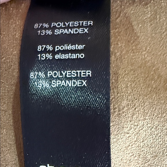 Chic Tan Fringe Suede Like Jacket - Picture 3 of 8